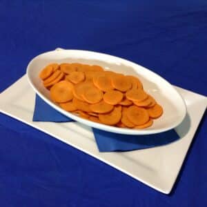 Carrot Sliced 500g