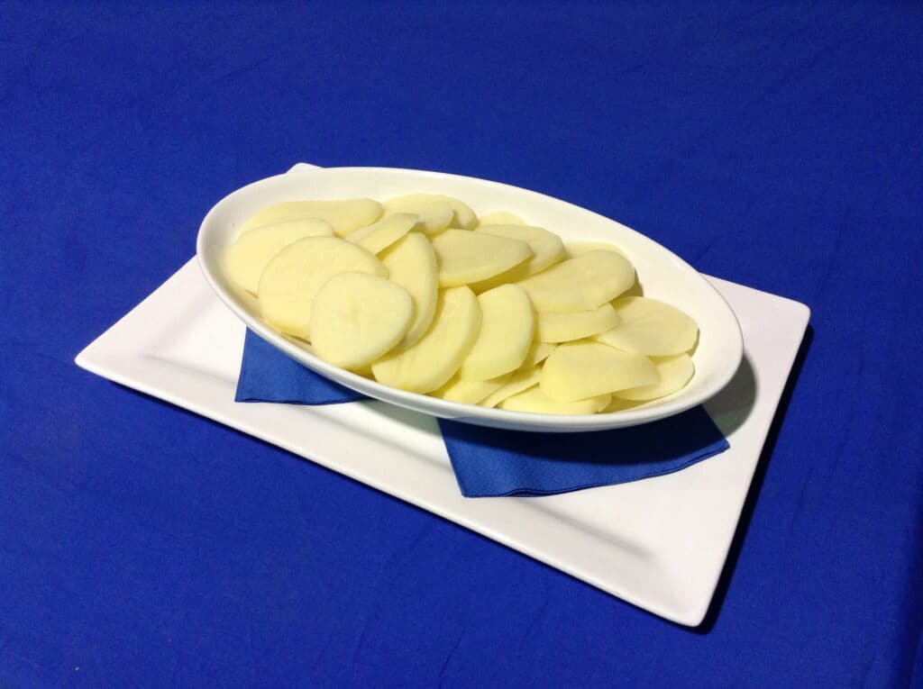 Potato Peeled & Sliced 500g